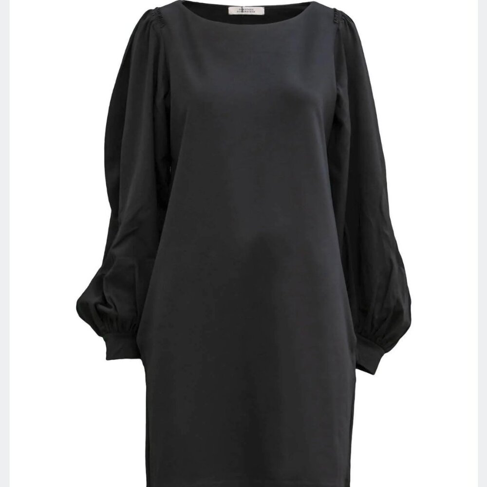 Dorothee Shumacher Long Sleeve Black Midi-Dress - Picture 3 of 11